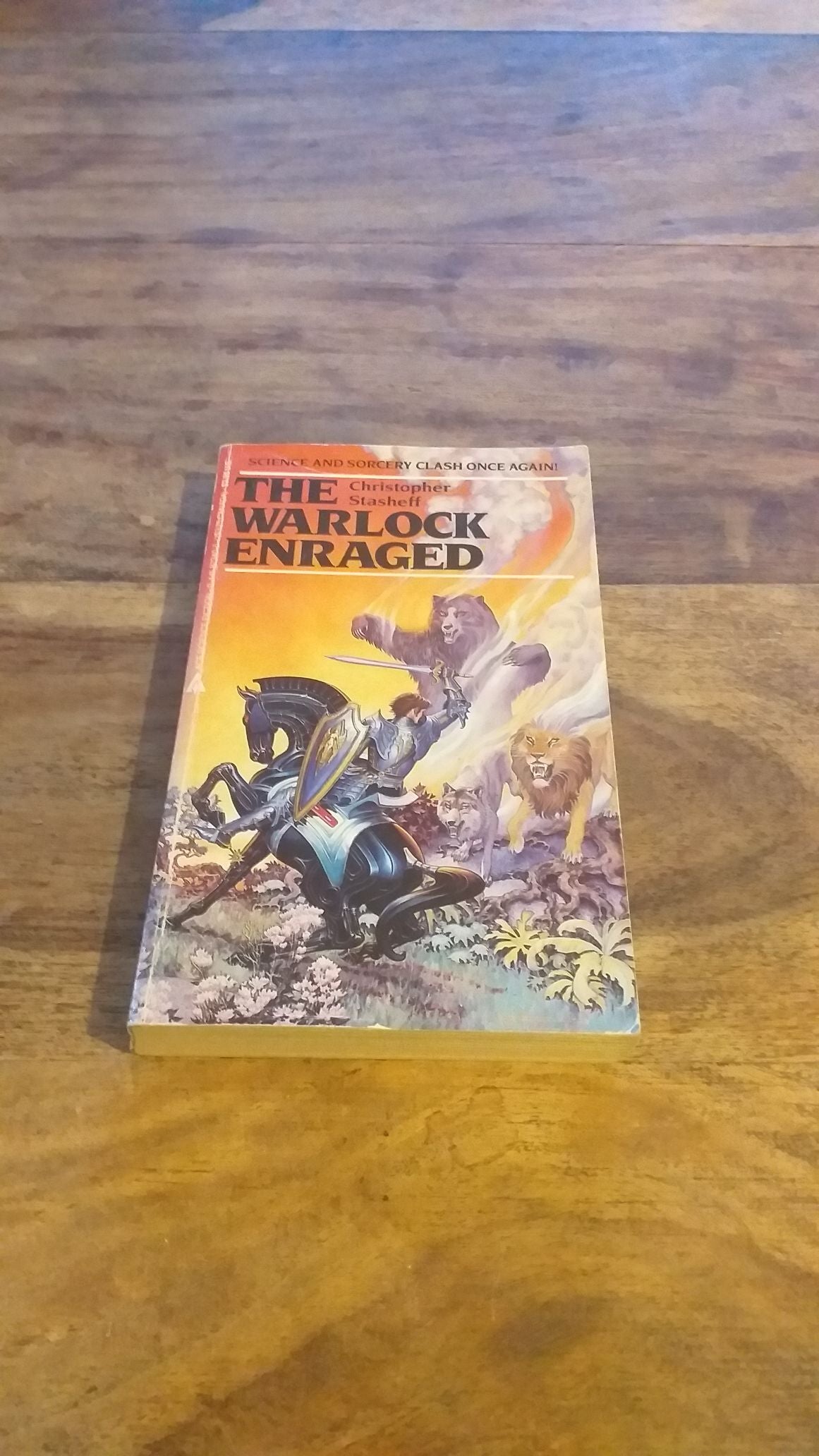 The Warlock Enraged by Christopher Stasheff Warlock #4 1985 Ace