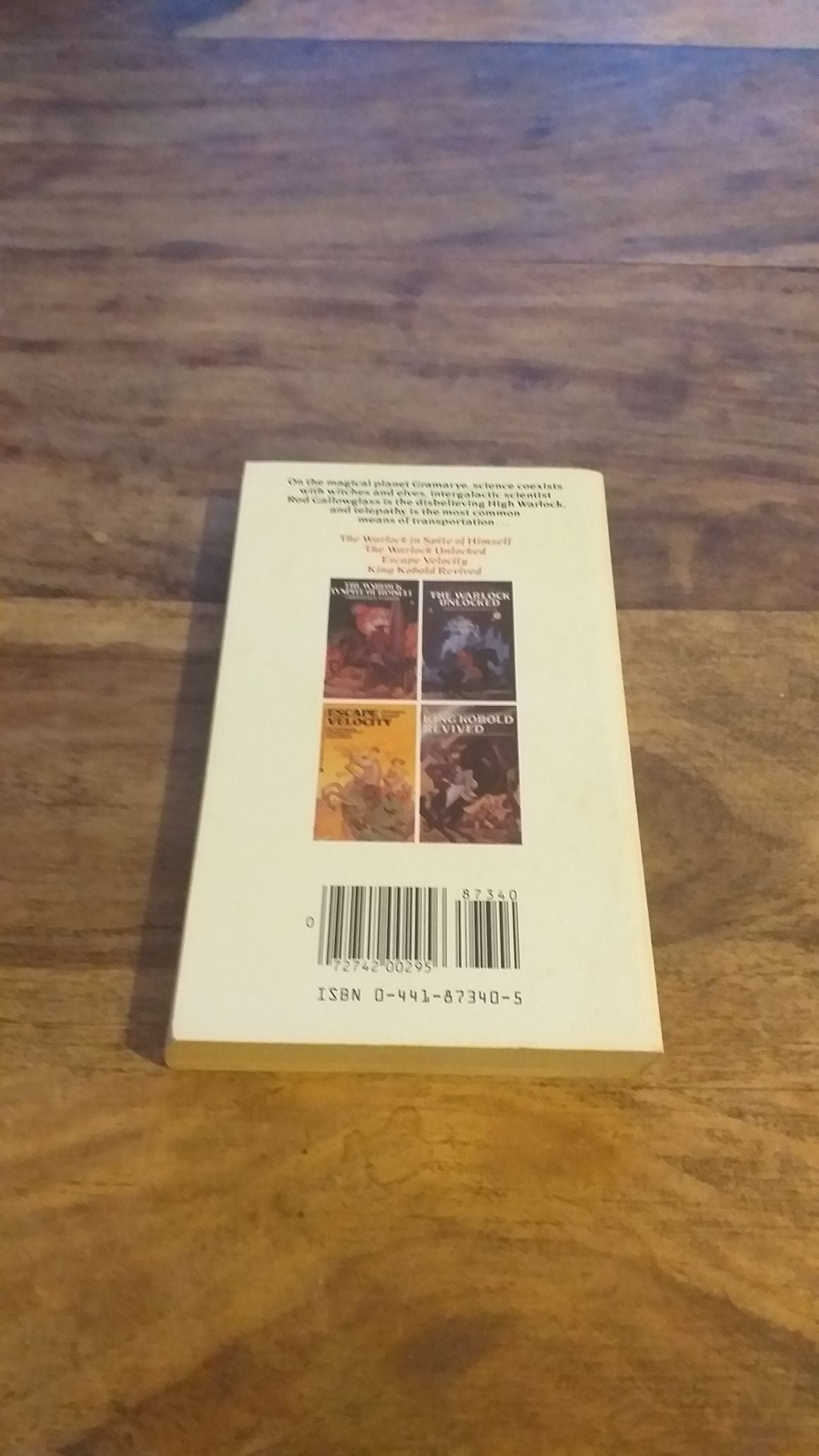 The Warlock Enraged by Christopher Stasheff Warlock #4 1985 Ace