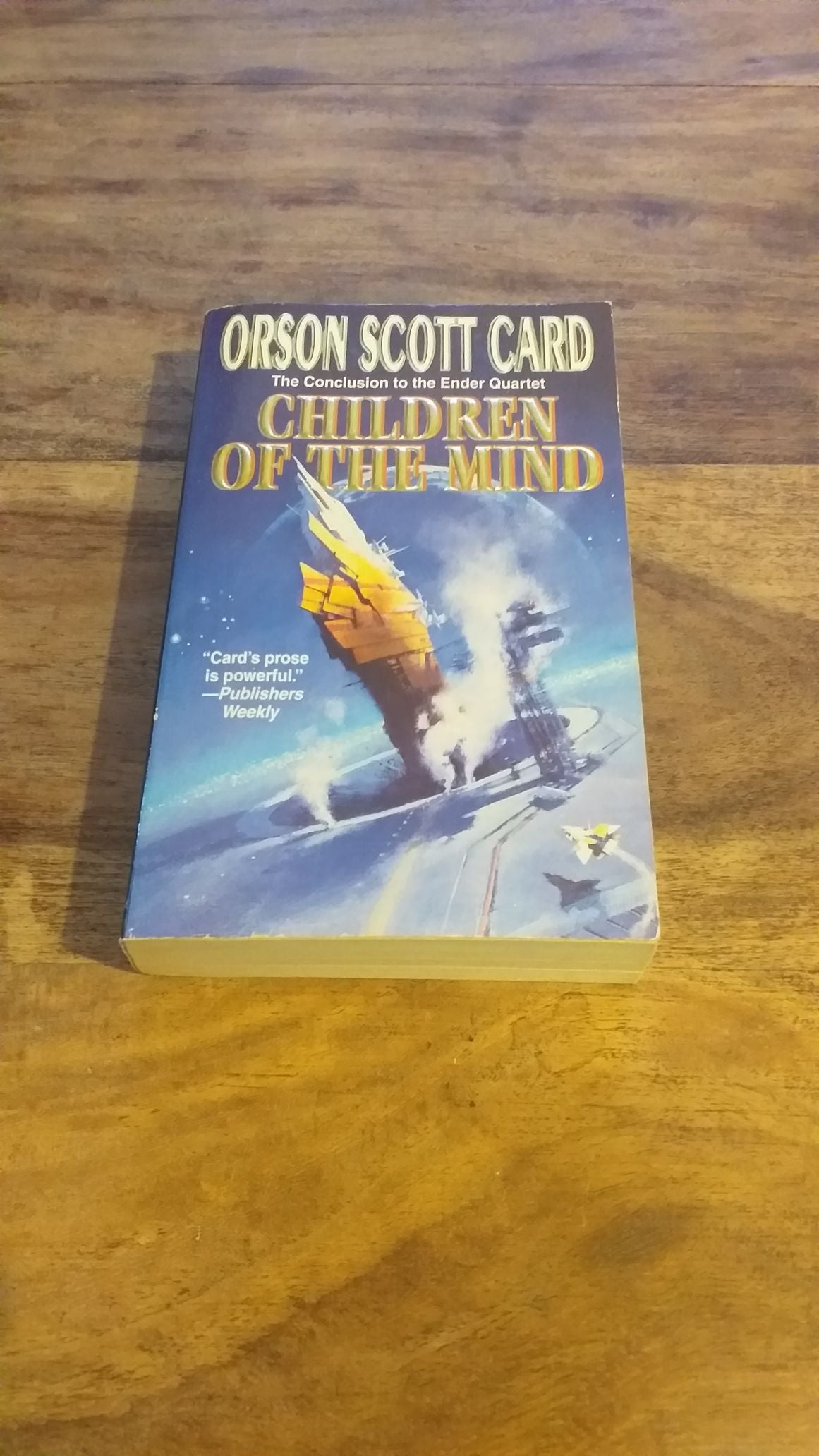 CHILDREN OF THE MIND THE ENDER QUARTET BOOK 4 Orson Scott Card