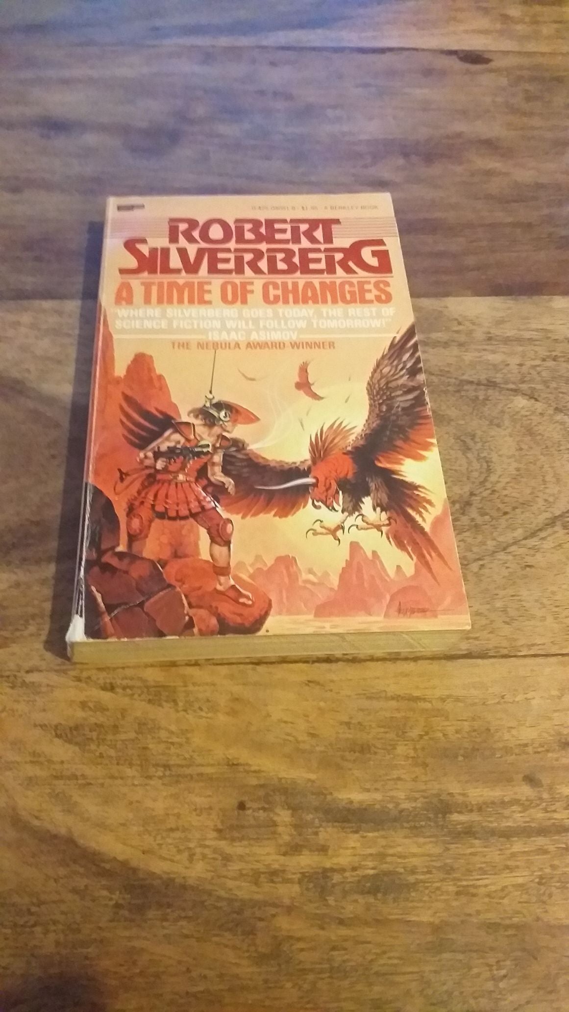A TIME OF CHANGES ROBERT SILVERBERG 1st ed Nebula award sci-fi 1979