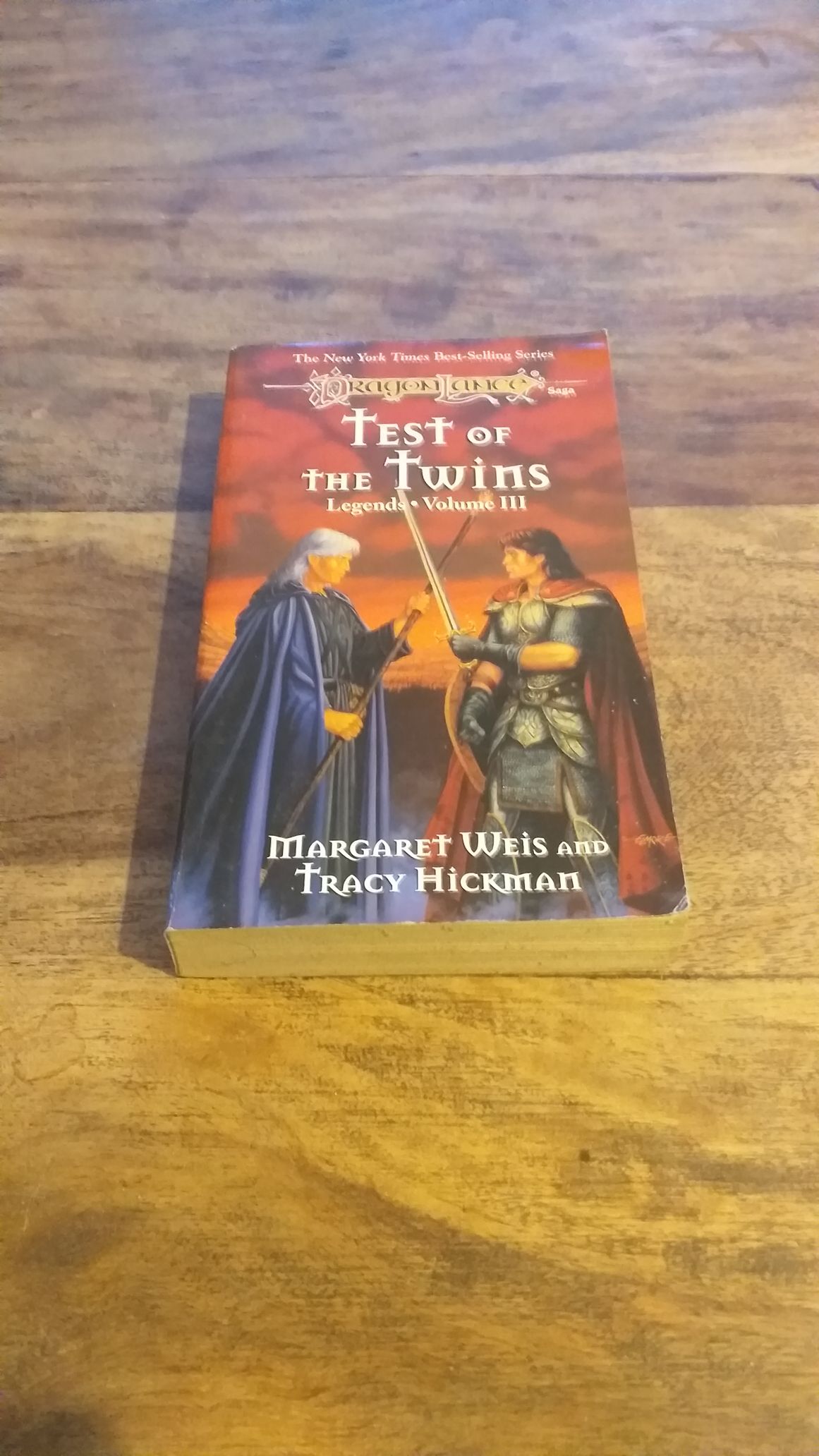thumbnail image 2 of Test Of The Twins By Margaret Weis And Tracy Hickman – Dragonlance Legends Series (Mass Market) 2 of 5
