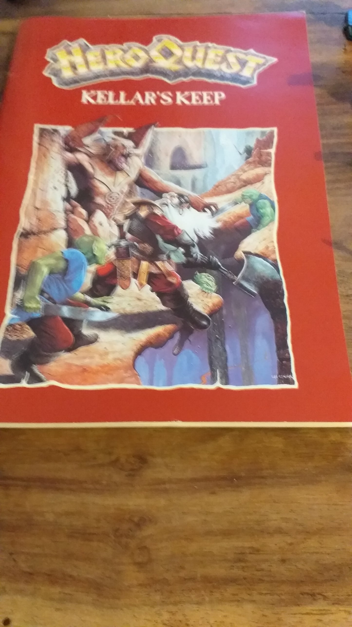Hero Quest Kellars Keep Complete Unpainted Hero Quest Boxed Expansion