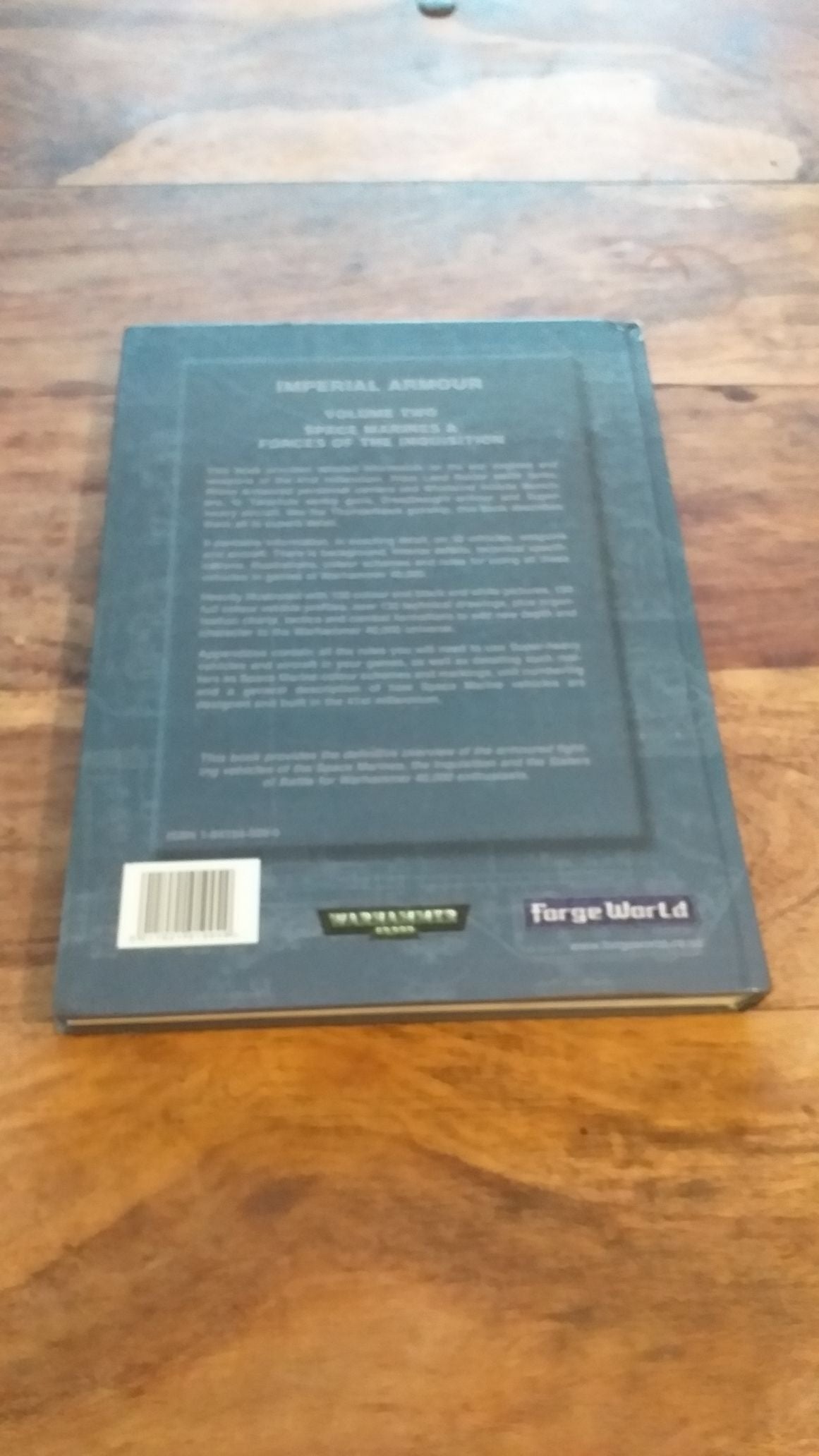 Imperial Armour Volume Two - Space Marines & Forces of the Inquisition Forgeworld Warhammer 40,000 Games Workshop