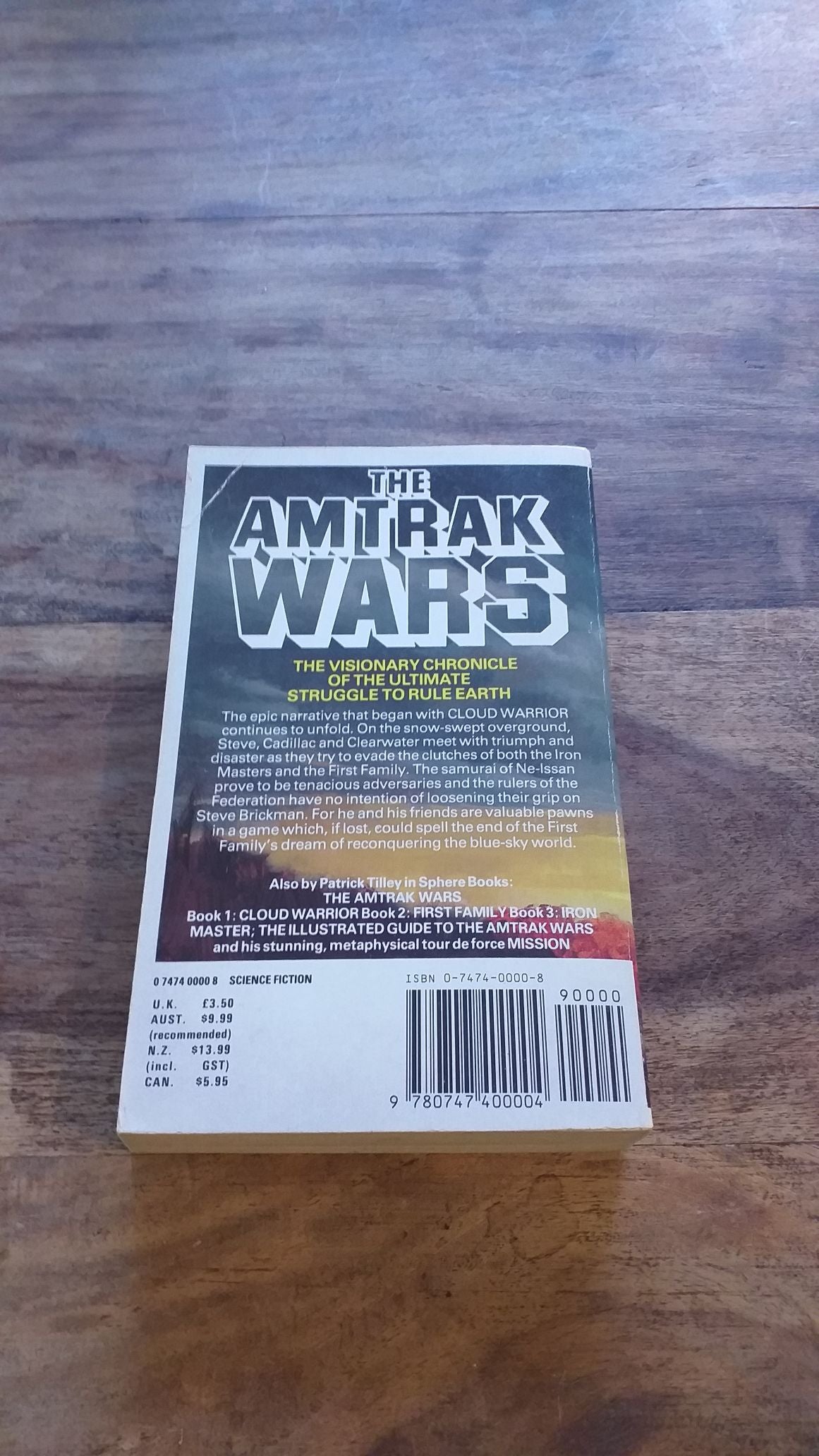 The Amtrak Wars Blood River Book 4 Patrick Tilley