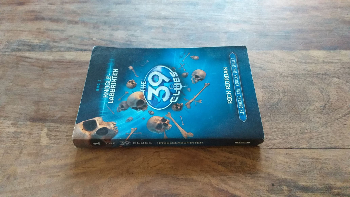 The 39 Clues The Maze of Bones 1 Rick Riordan 2008 Dansk