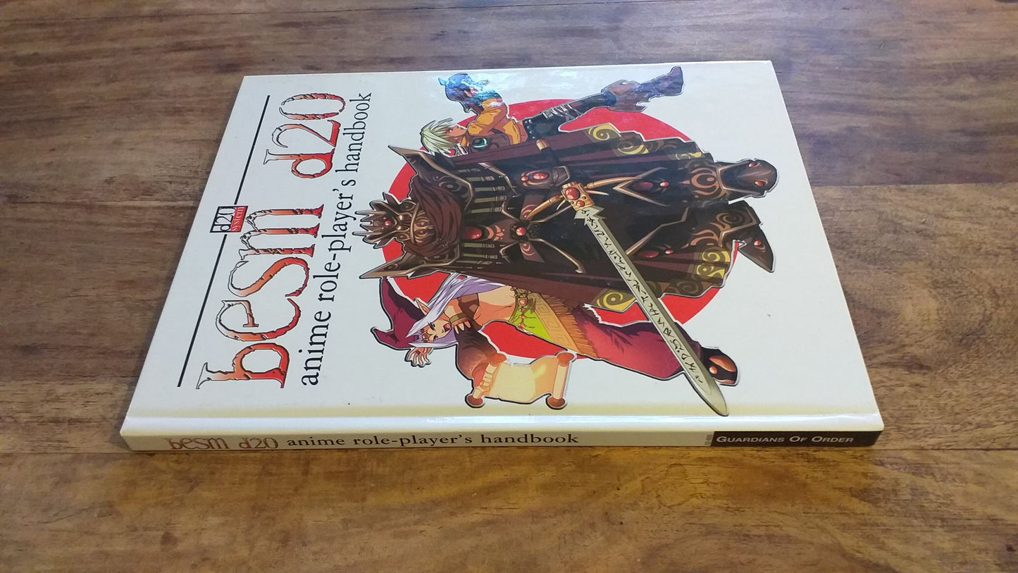 BESM Guardians of Order d20 Big Eyes, Small Mouth d20 Limited Ed anime RPG
