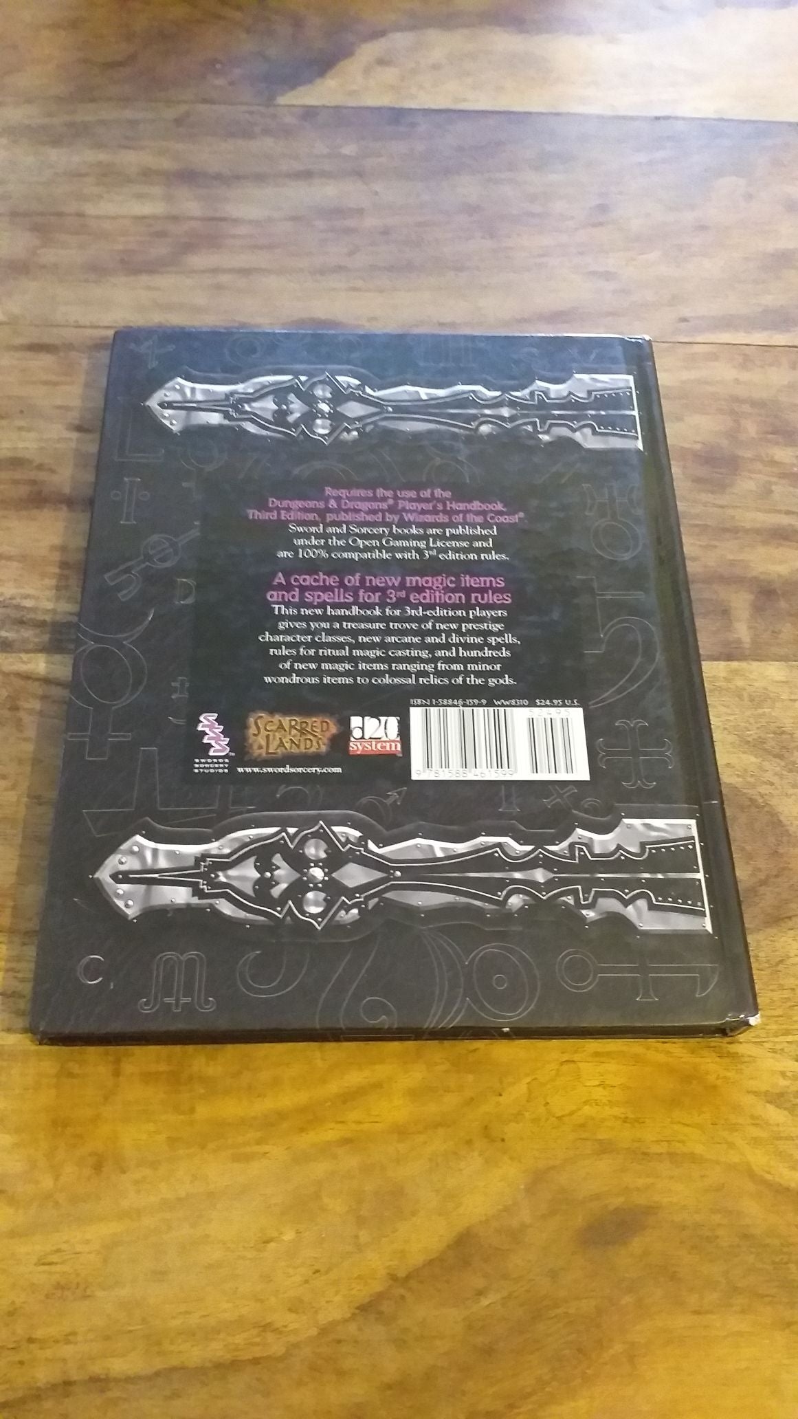 Sword & Sorcery Relics & Rituals Scarred Lands d20 Dungeons & Dragons D&D 3.5