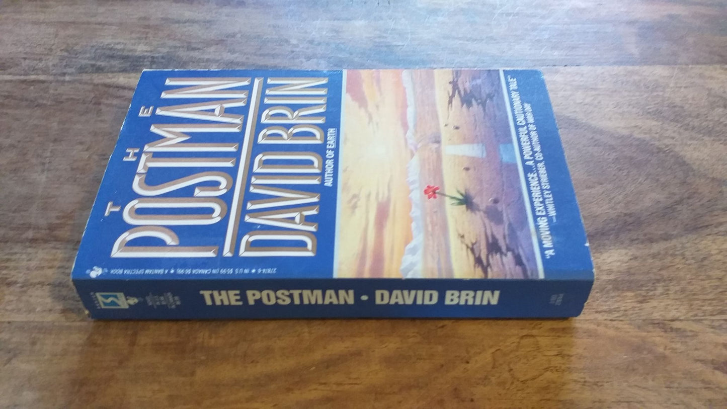 The Postman 1988 David Brin USA Vintage Edition Extremely Rare Version