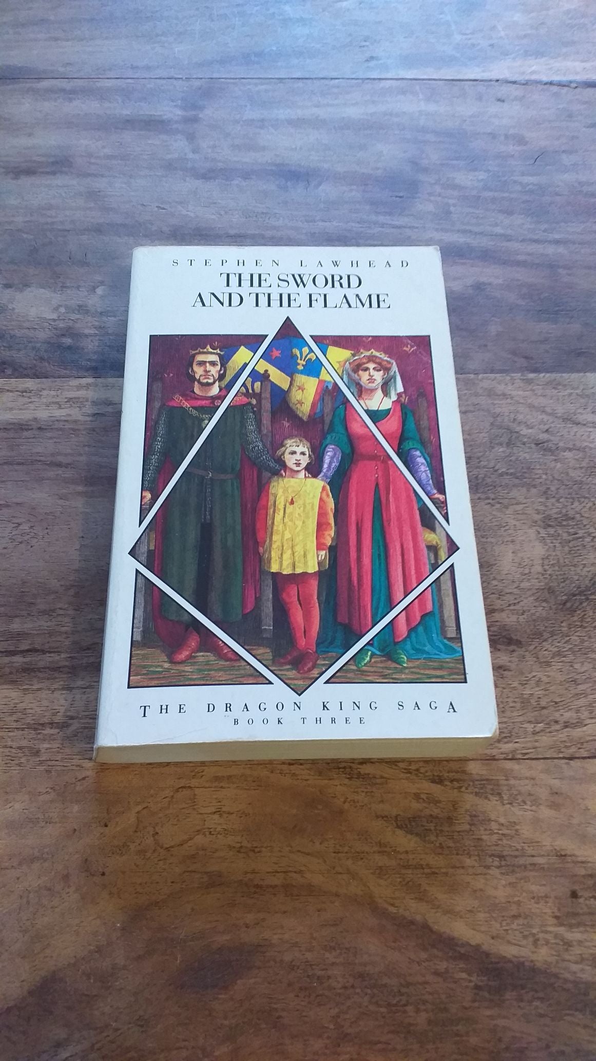 THE SWORD AND THE FLAME STEPHEN LAWHEAD Dragon King Trilogy 1987