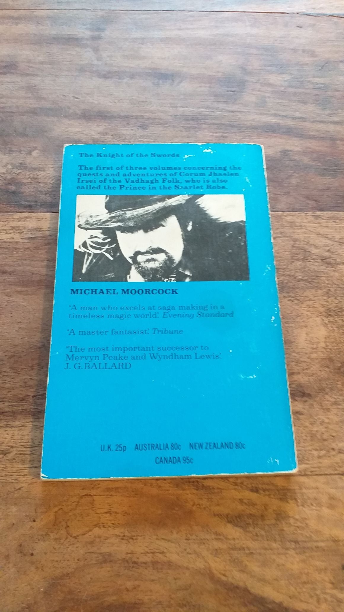 THE KNIGHT OF THE SWORDS Corum 1 The Eternal Champion Michael Moorcock 1973