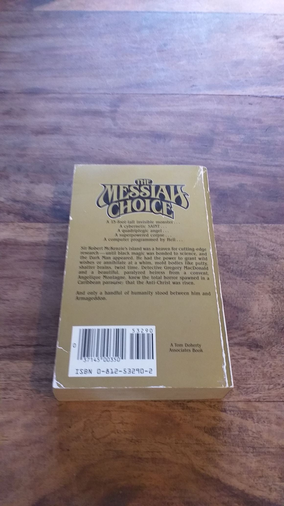 The Messiah Choice by Jack L. Chalker 1st PRINT 1985