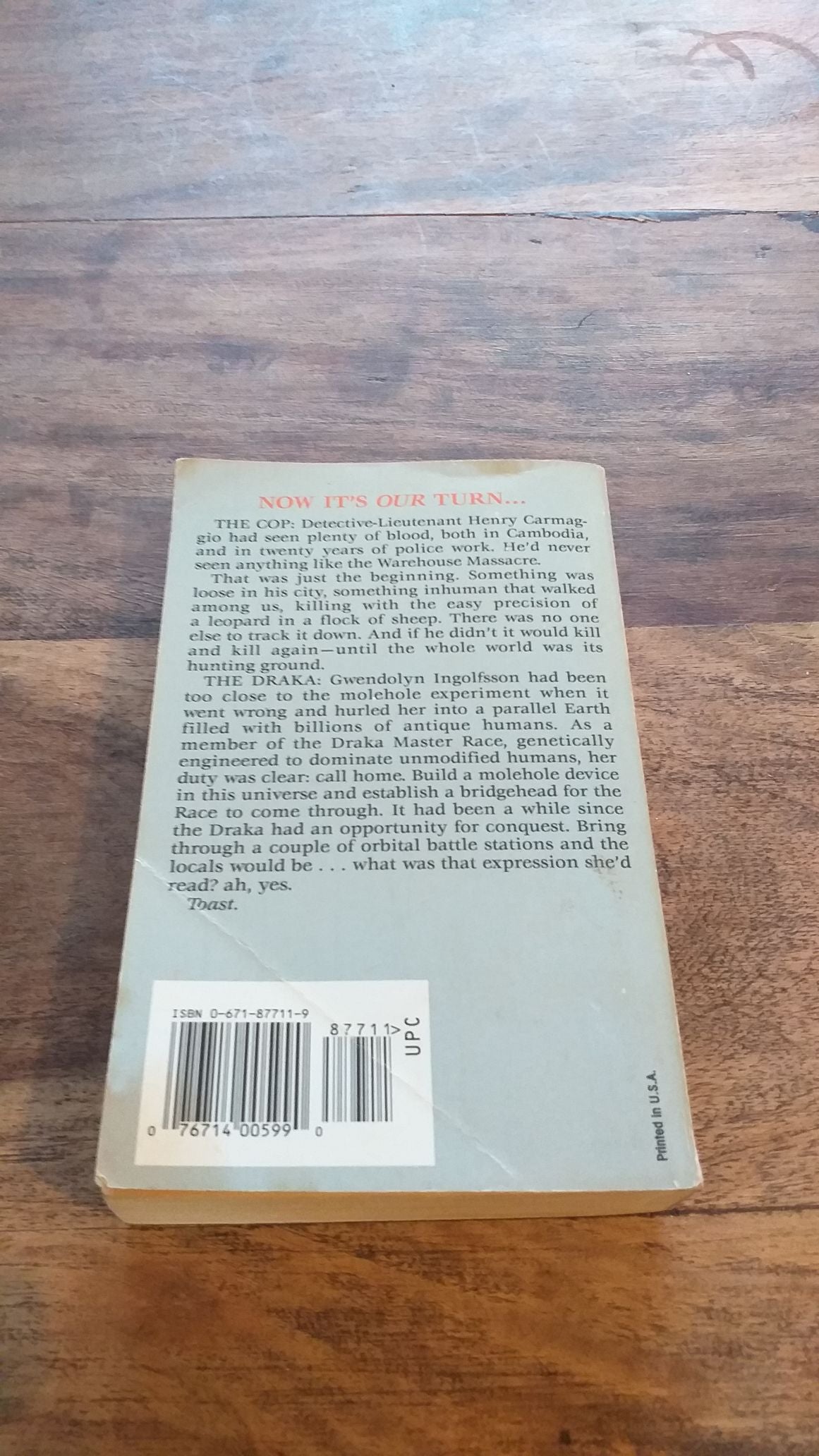 Drakon by S. M. Stirling 1996 first print Draka series