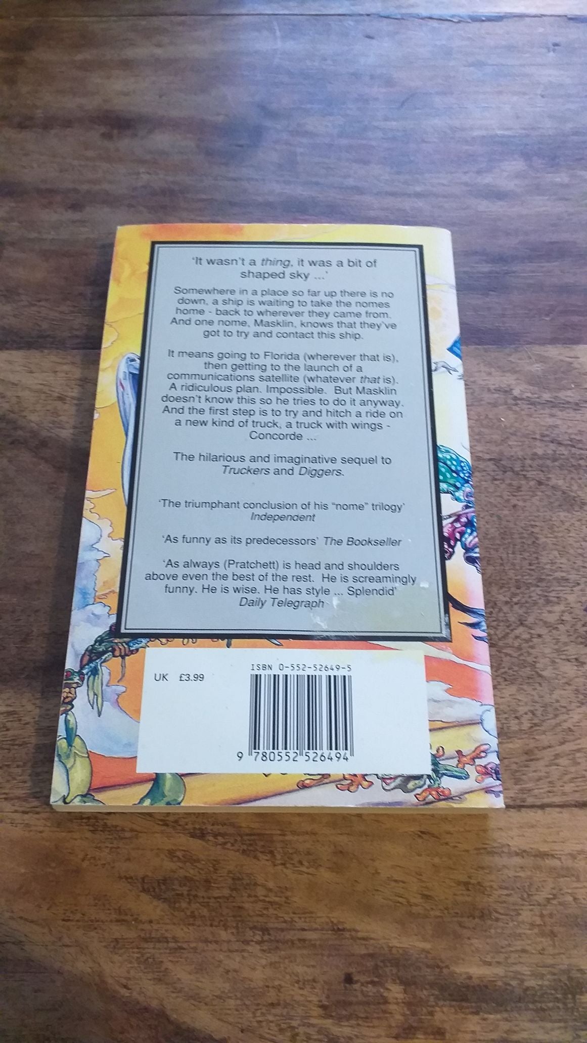 Wings The Nome Trilogy Terry Pratchett 1991