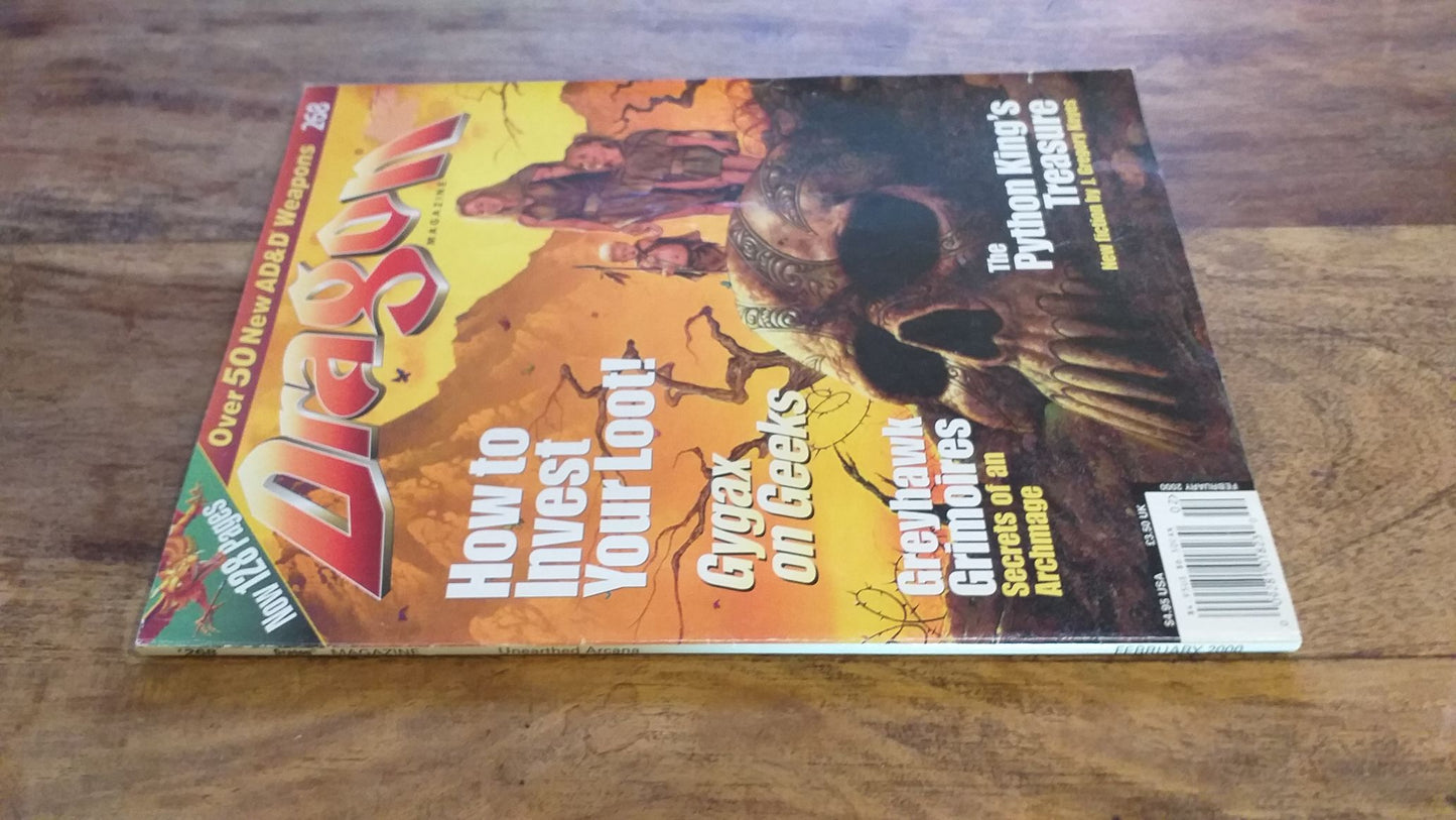 Dragon Magazine #268 "How to Invest Your Loot!, Greyhawk Grimoires" TSR