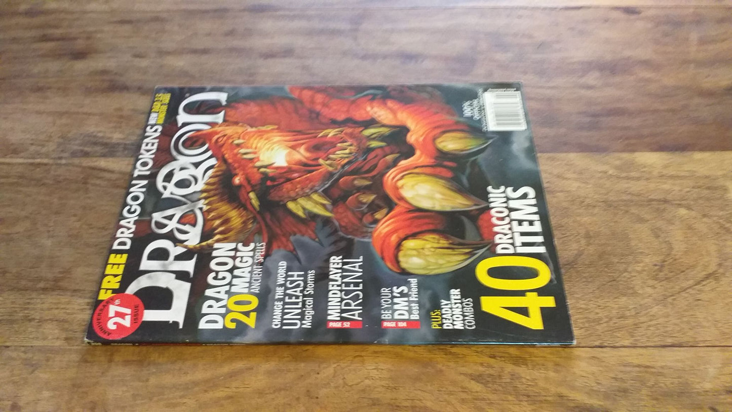 DRAGON MAGAZINE #308 "Dragon Magic, Heavy Gear, Dweomered Dragon Scale