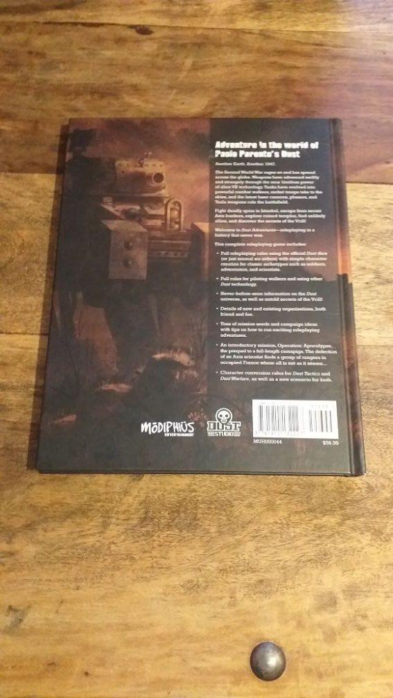 DUST Adventures - Core Rulebook - Dust 1947 Scenario Paolo Parente’s - books