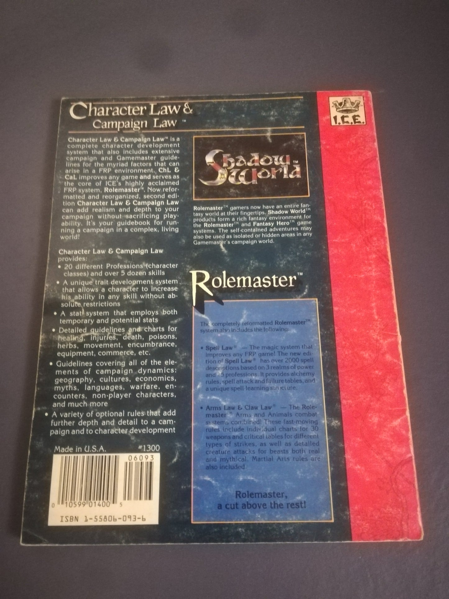 Character Law & Campaign Law Rolemaster - AllRoleplaying.com