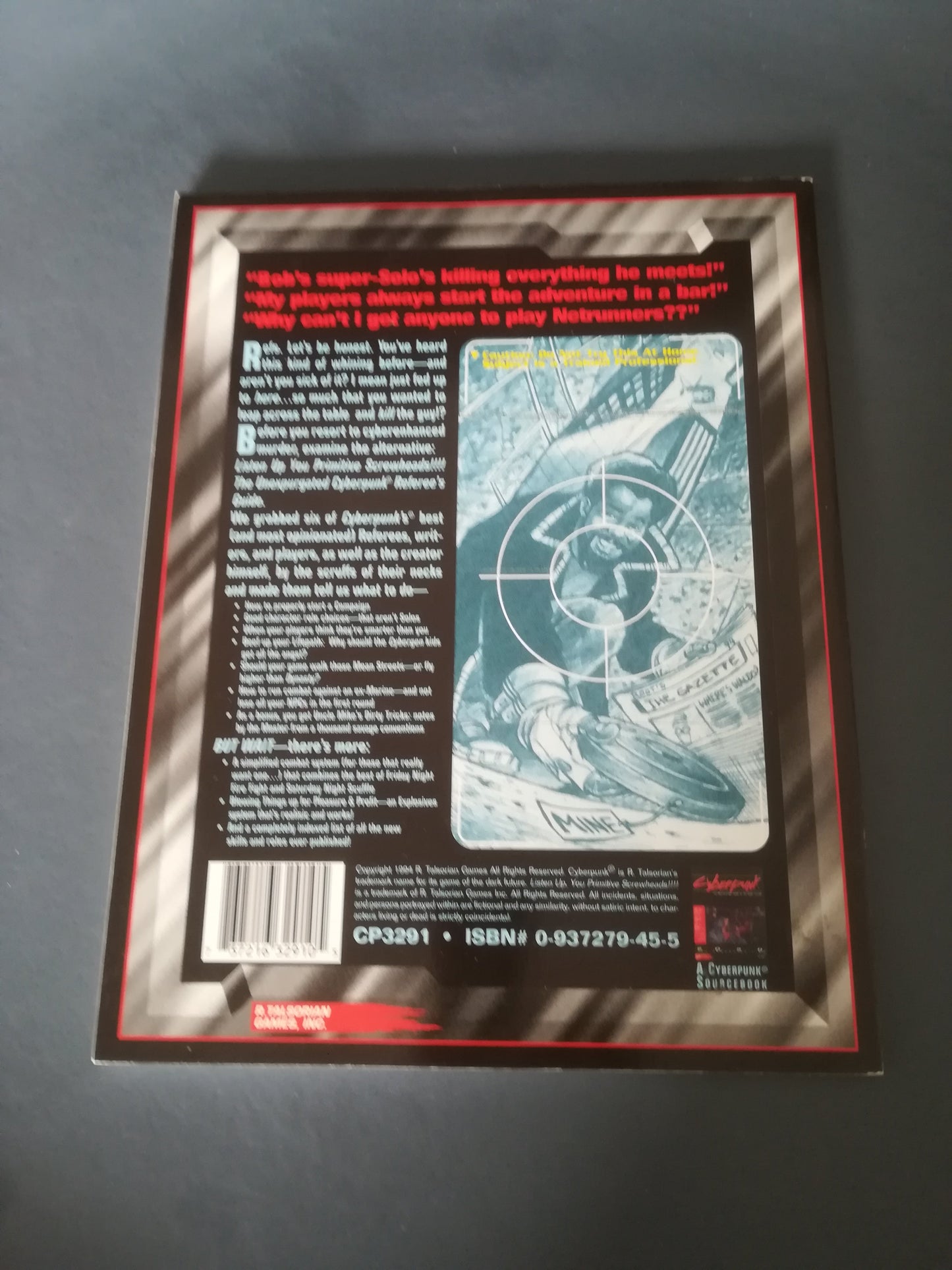 Cyberpunk 2020 listen up you primitive screwheads - AllRoleplaying.com