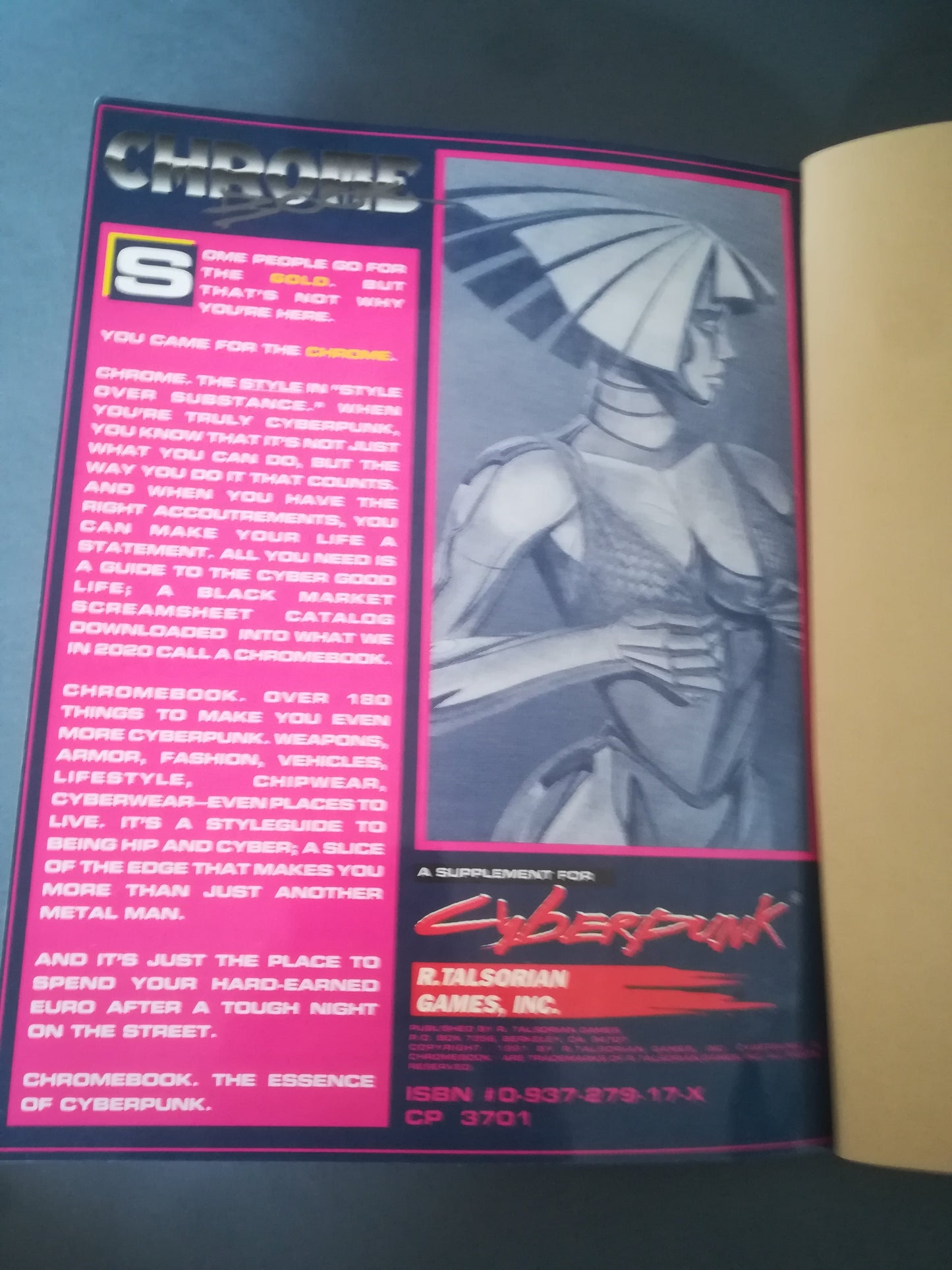 Cyberpunk Chrome Book 1 - AllRoleplaying.com