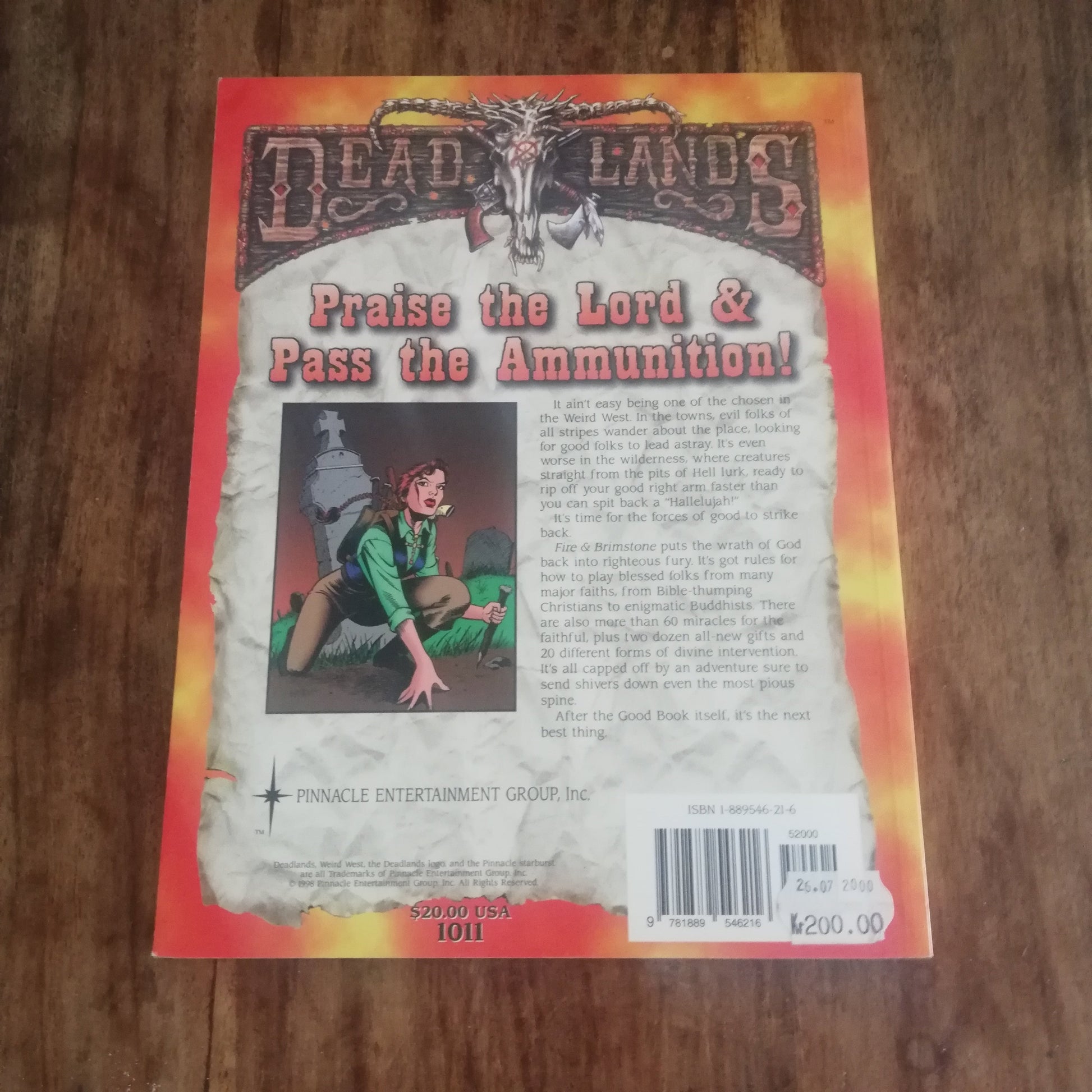 Deadlands Fire & Brimstone - AllRoleplaying.com