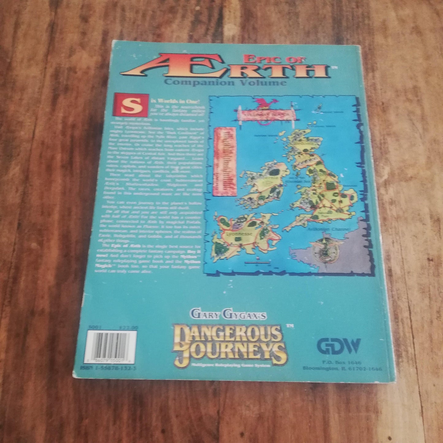 MYTHUS EPIC OF AERTH GDW - AllRoleplaying.com