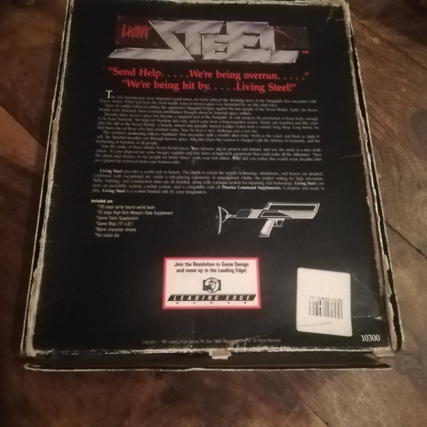 LIVING STEEL HIGH-TECH ROLE PLAYING GAME BOX SET - AllRoleplaying.com