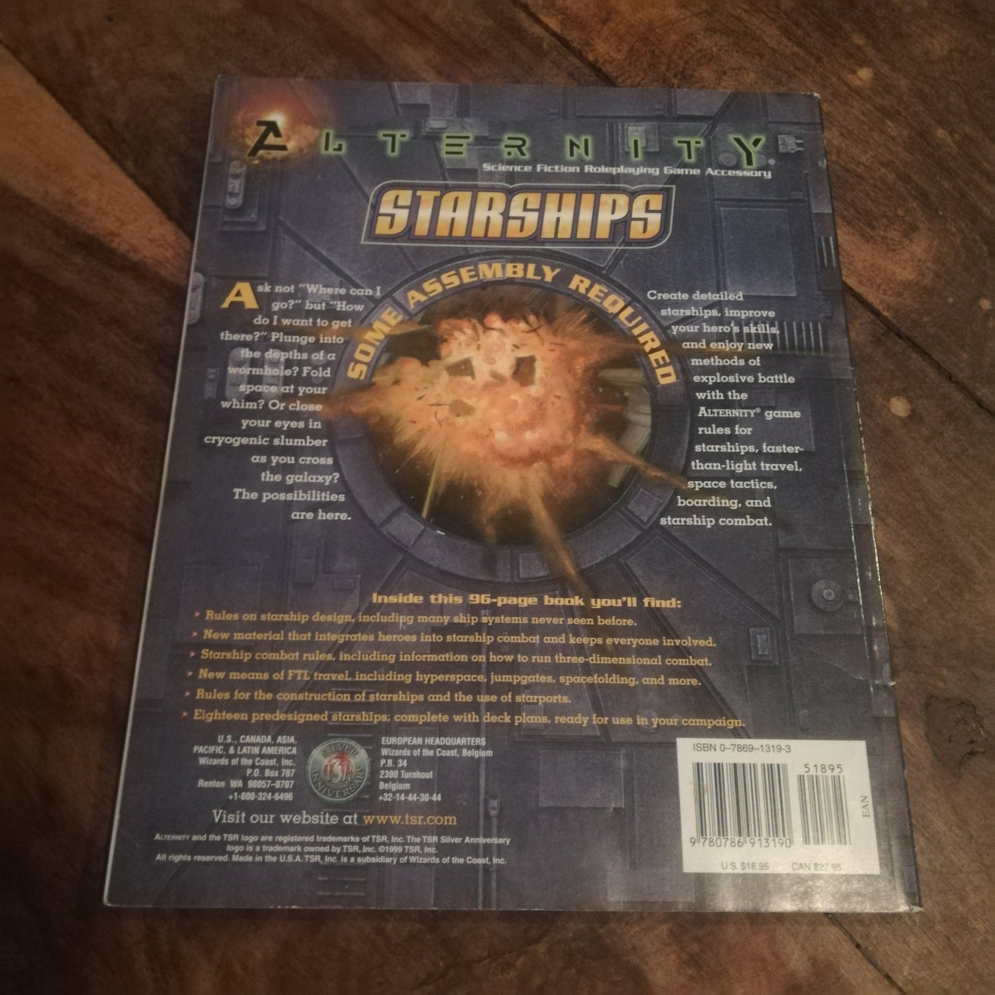 ALTERNITY STARSHIPS Star Drive Module TSR - AllRoleplaying.com