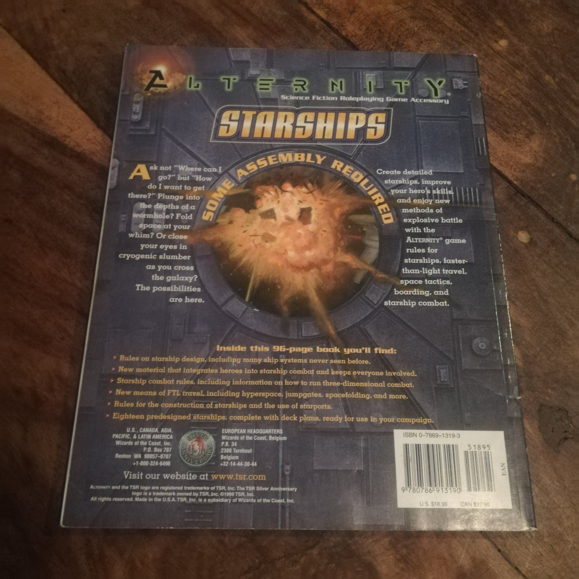 ALTERNITY STARSHIPS Star Drive Module TSR - AllRoleplaying.com