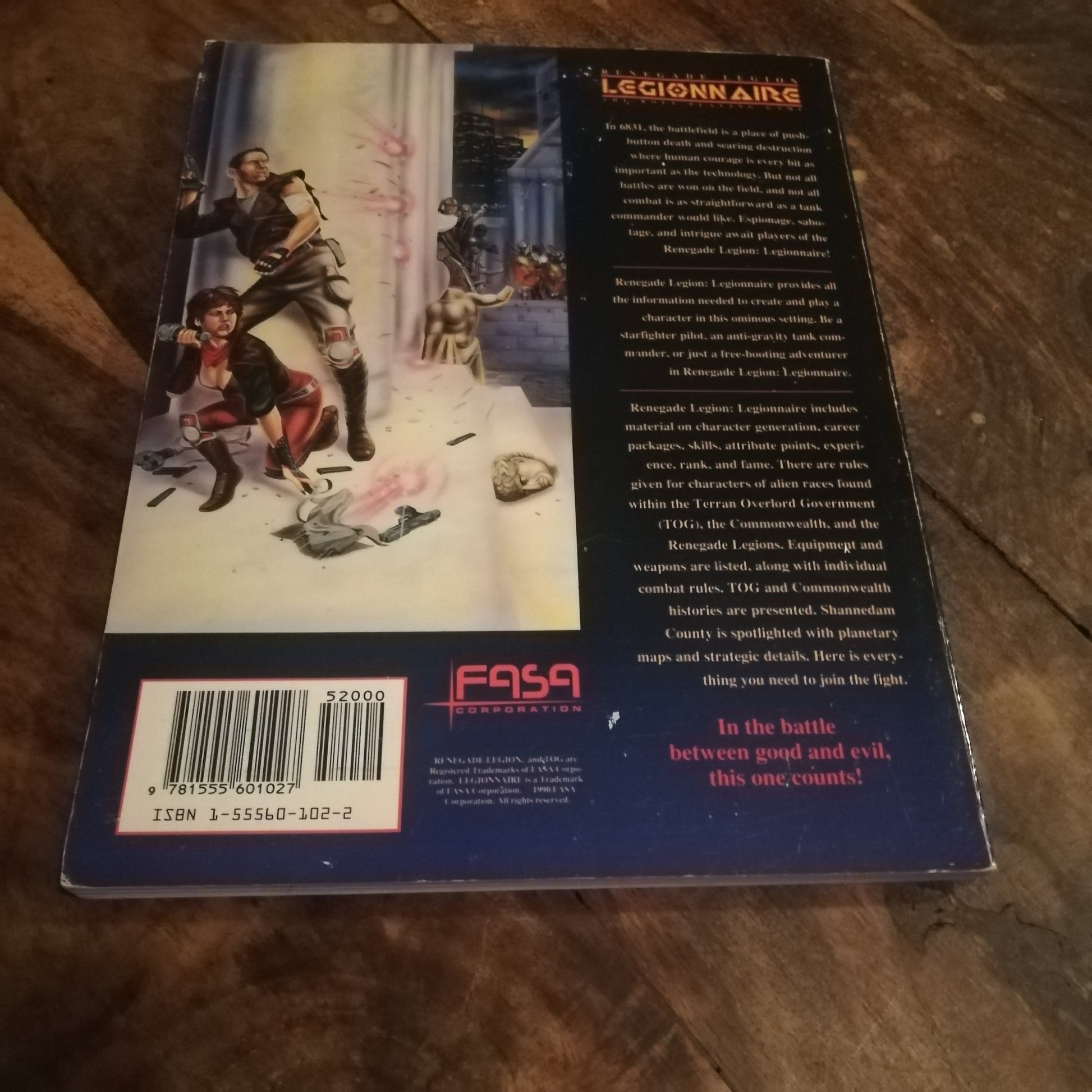 Renegade Legion Legionnaire the RPG FASA - AllRoleplaying.com