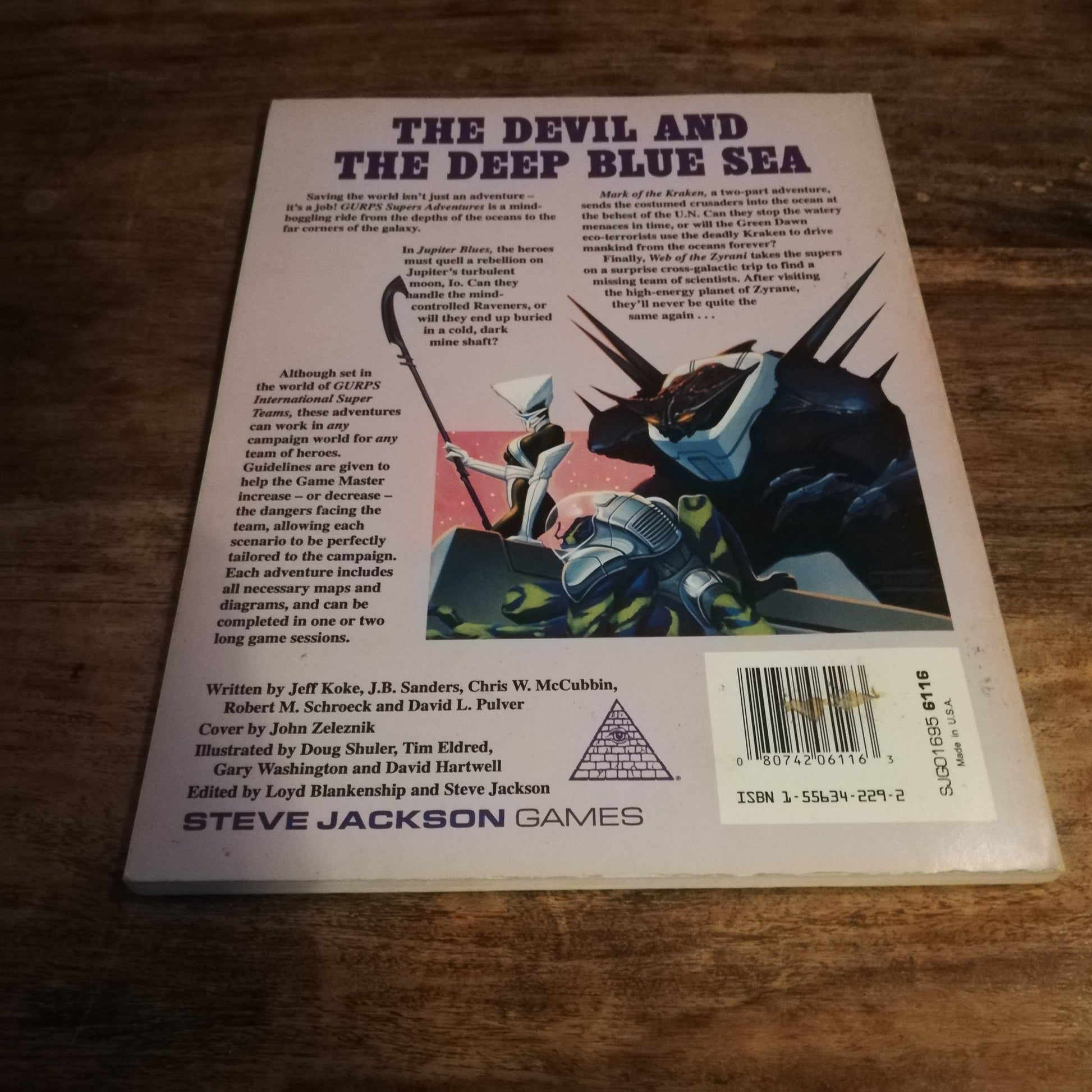 GURPS Supers Adventures - Four Fantastic Super Scenarios - AllRoleplaying.com