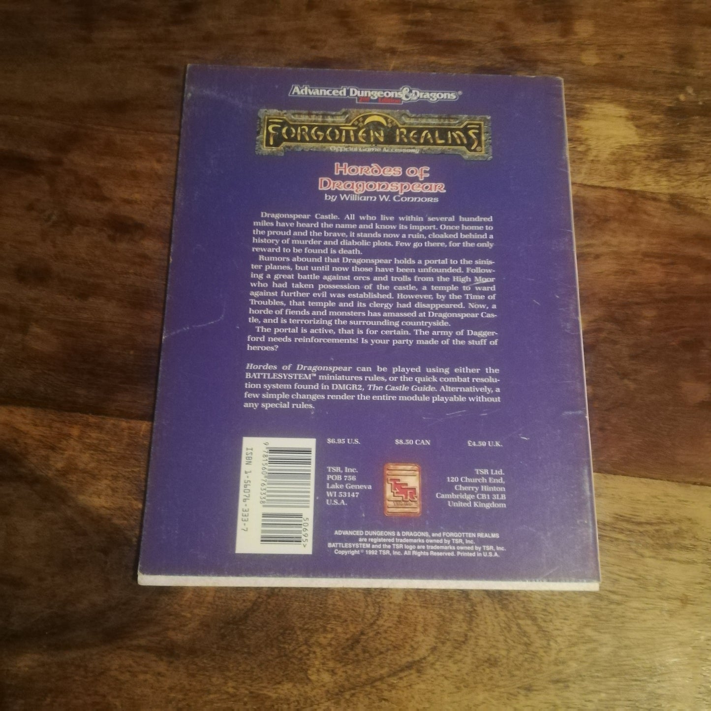 AD&D Forgotten Realms Hordes of Dragonspear - AllRoleplaying.com