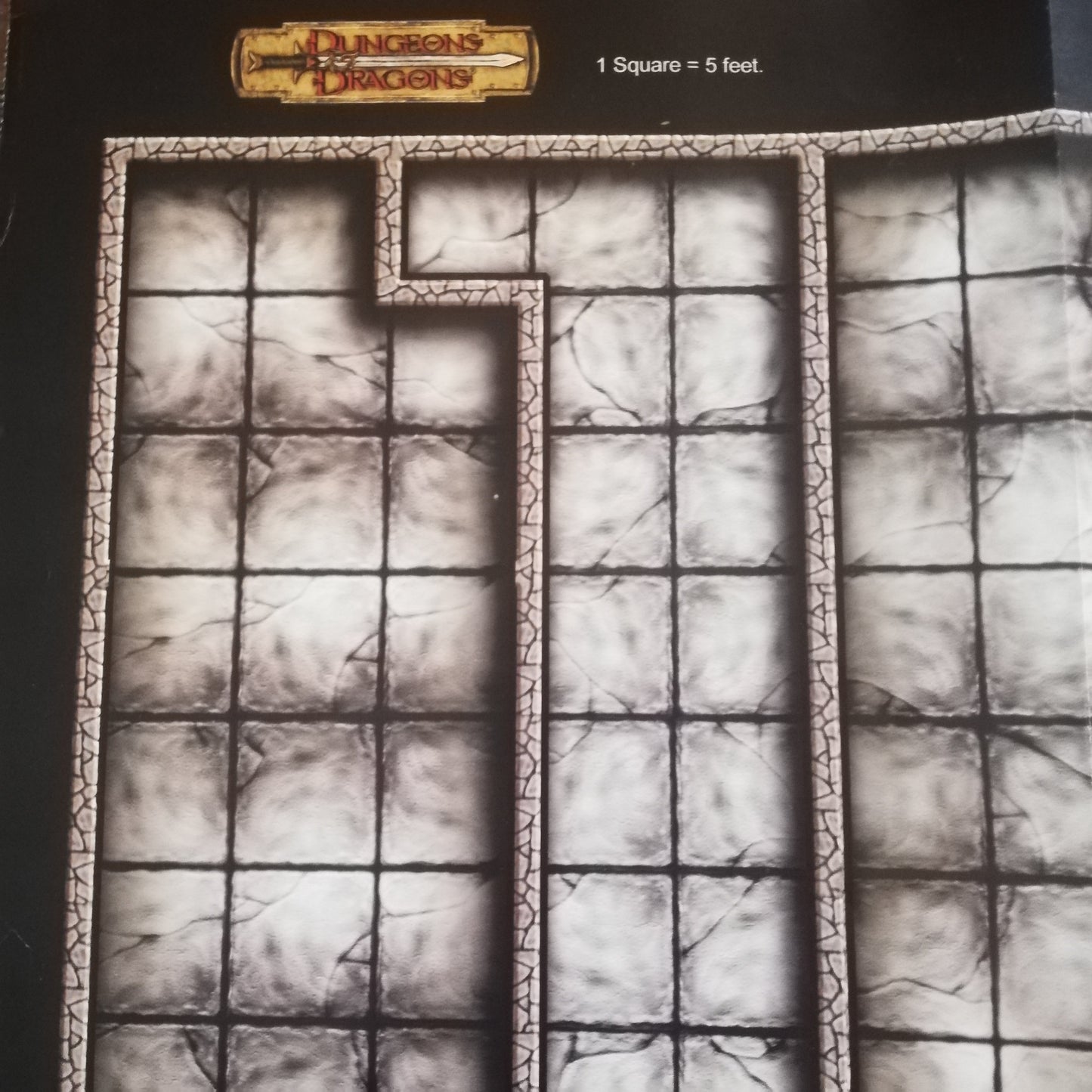 D&D Miniatures Map BASIC BATTLE MAP - AllRoleplaying.com