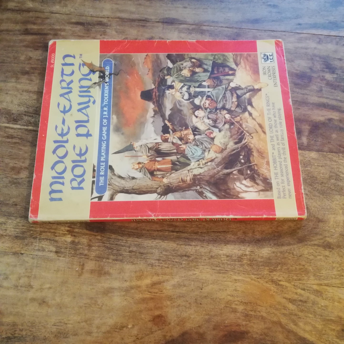 MERP Role Playing Game Core Book 8000 Middle Earth Role Playing Tolkien RPG - AllRoleplaying.com