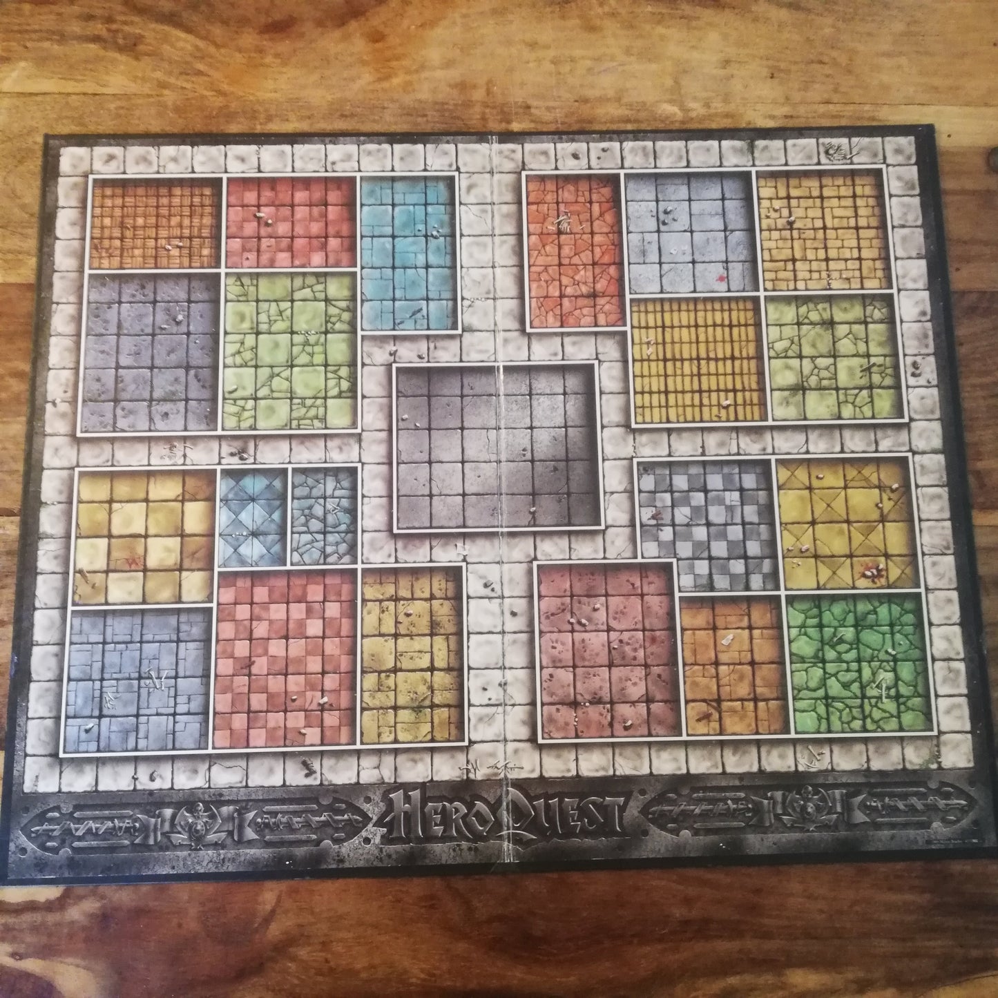 Hero Quest Spare Part Original Game Board - AllRoleplaying.com