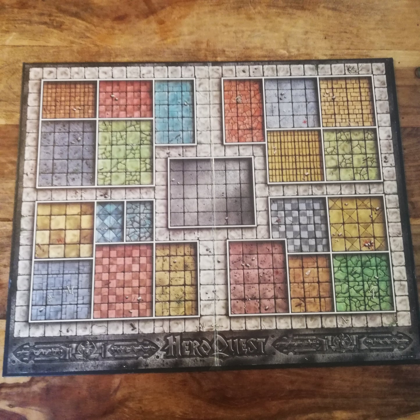 Hero Quest Spare Part Original Game Board - AllRoleplaying.com