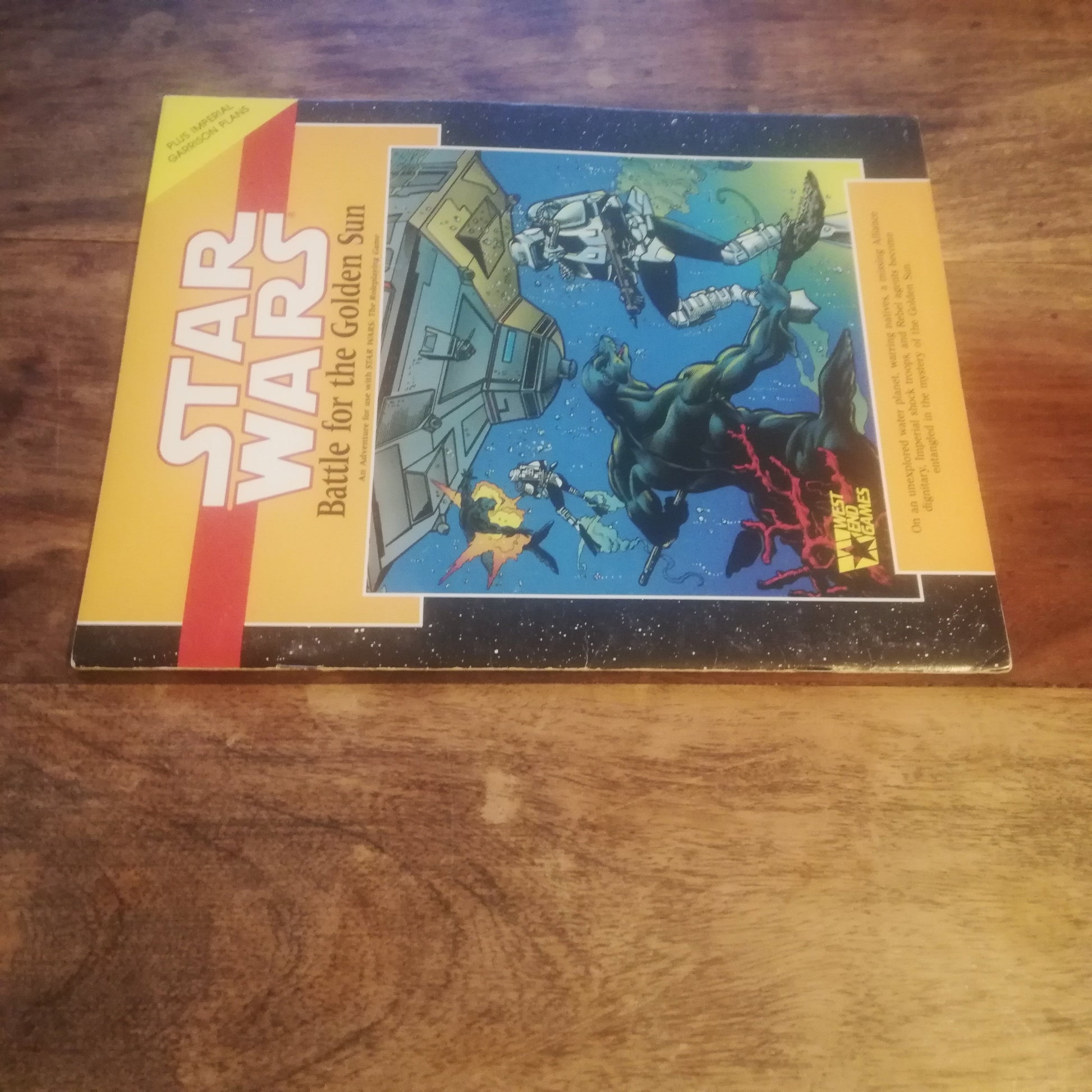 Star Wars West End Games Battle for the Golden Sun - AllRoleplaying.com