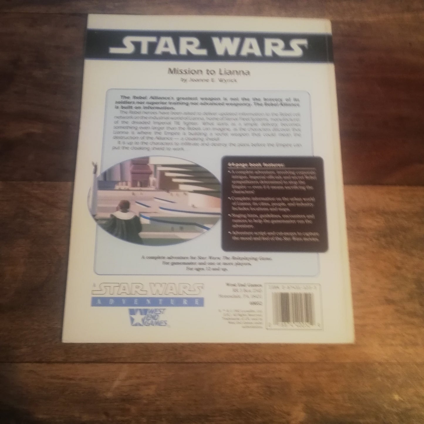 Star Wars RPG Mission to Lianna West End Games - AllRoleplaying.com