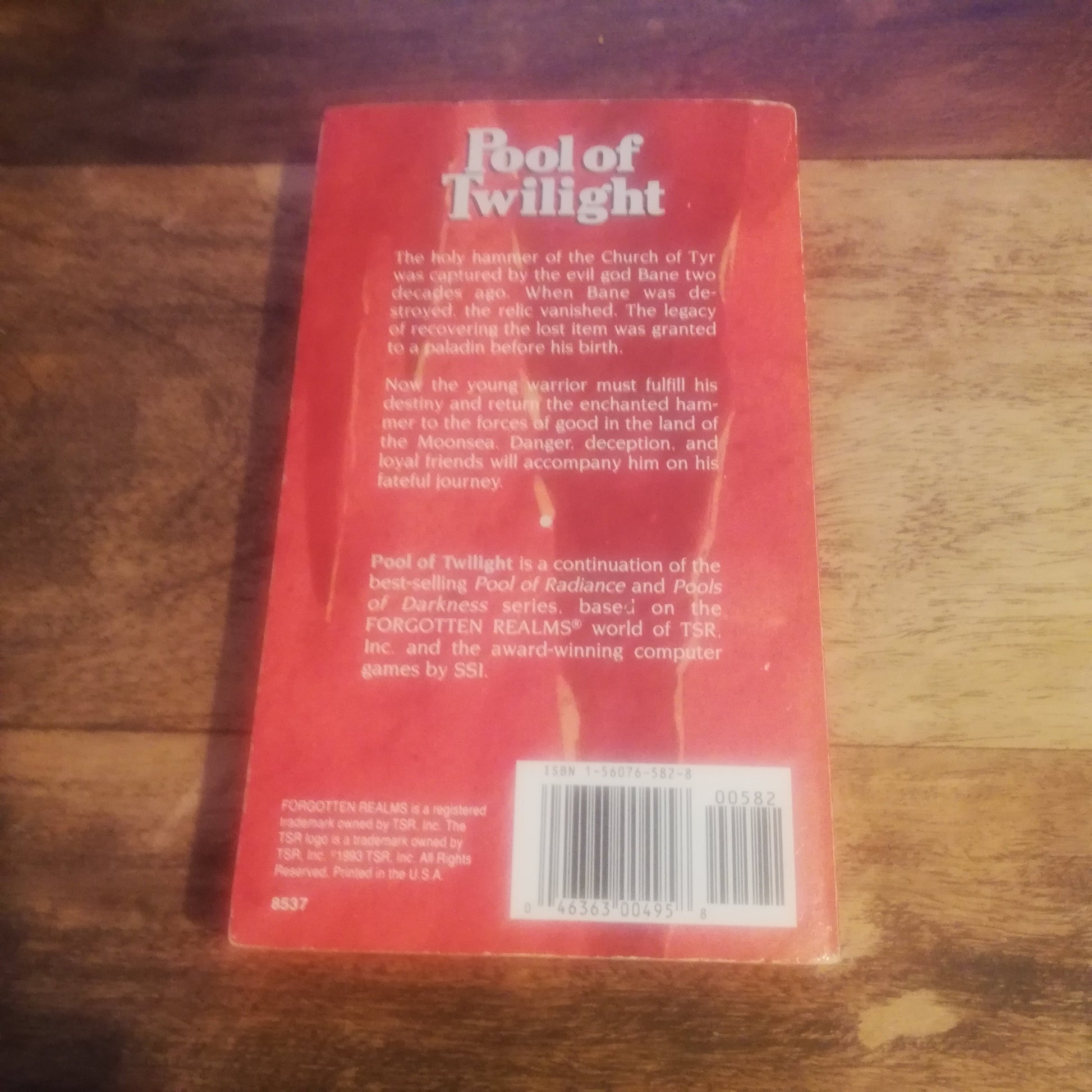 Forgotten Realms Pool of Twilight Book No 3 - AllRoleplaying.com