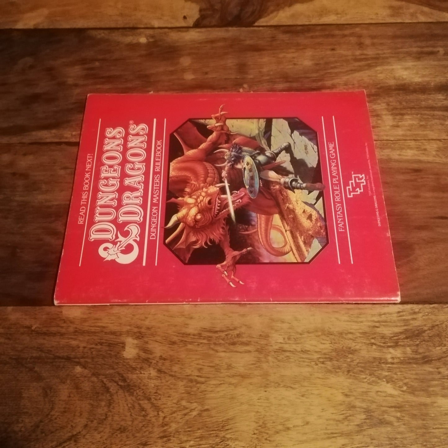 Dungeon Dragons D&D Players Manual Dungeon Master Rulebook TSR - AllRoleplaying.com