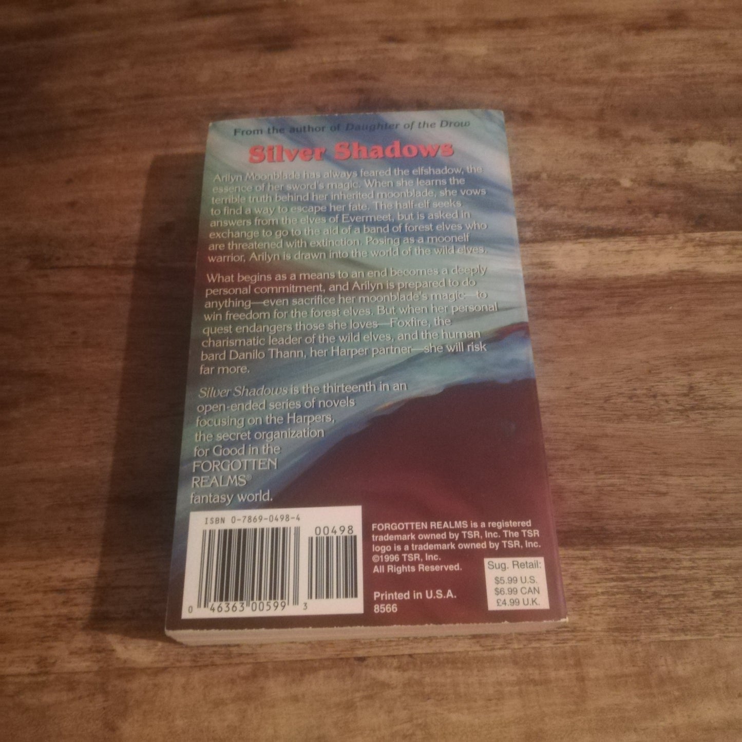 Forgotten Realms Silver Shadows by Elaine Cunningham 1996 - AllRoleplaying.com
