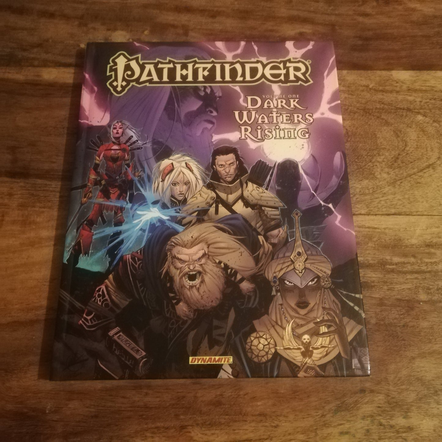 Pathfinder Dark Waters Rising Volume1: Graphic Novel Hardcover - AllRoleplaying.com