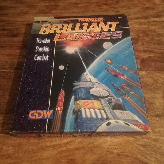 Traveller Starship Combat Game - Traveller Box Set - The Next Era - Brilliant Lances GDW - AllRoleplaying.com