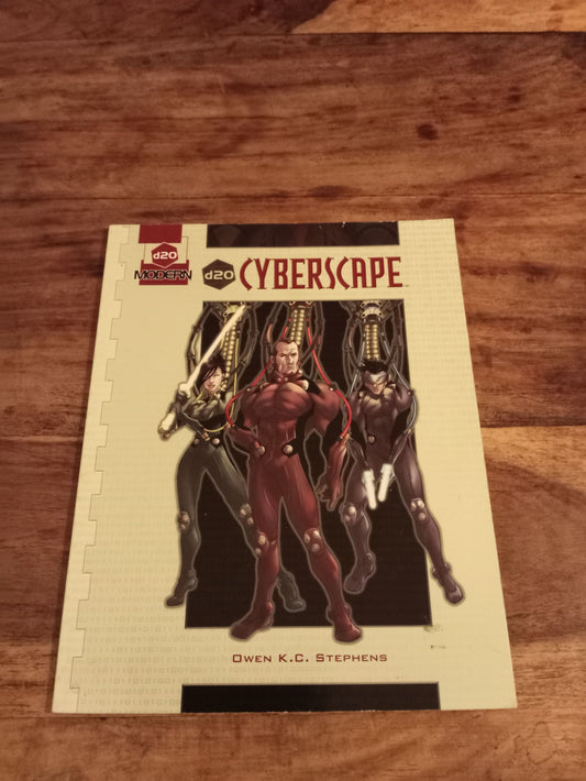 D20 Modern Cyberscape d20 Modern Wizards of the Coast 2005