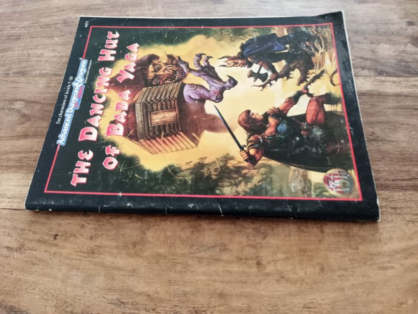 The Dancing Hut of Baba Yaga AD&D 2nd Ed TSR 9471 1995