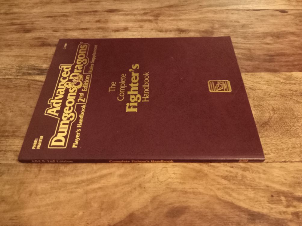 AD&D The Complete Fighter's Handbook 1992 TSR 2110