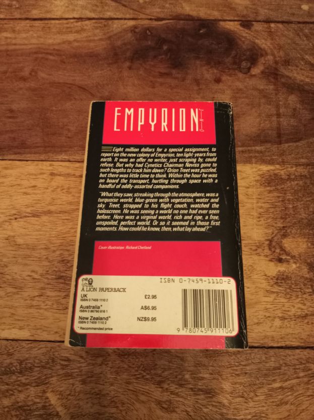 Empyrion One In Search of Fierra Stephen Lawhead 1986