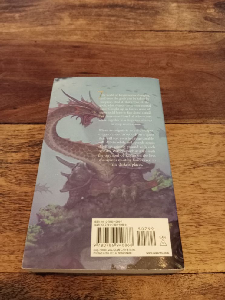 Dragonlance Amber and Iron The Dark Disciple #2 Margaret Weis 2006