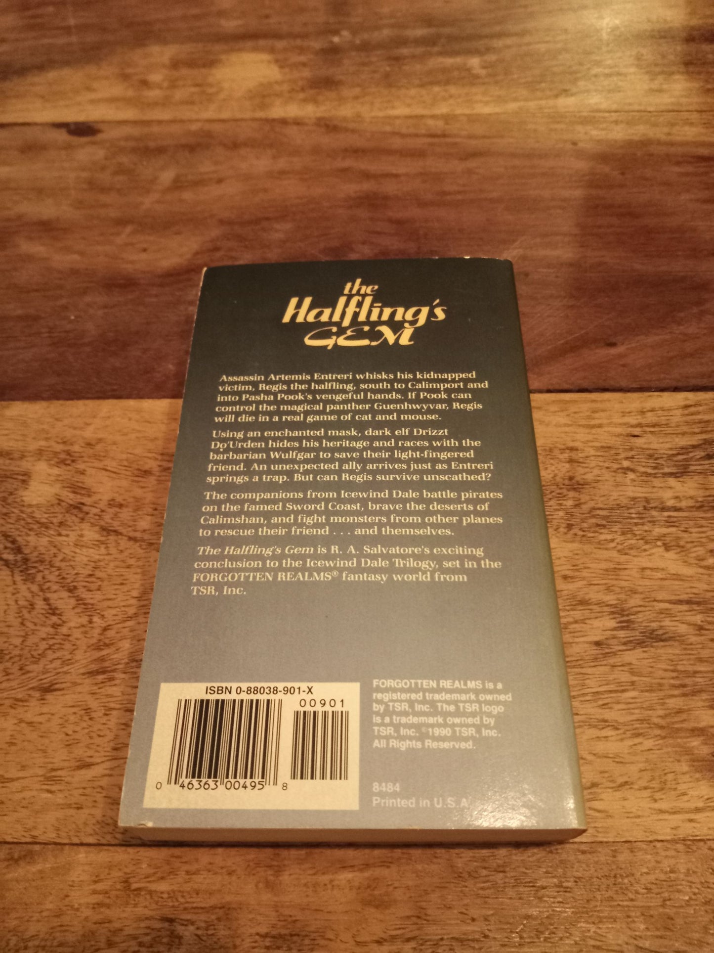 Forgotten Realms The Halfling's Gem The Icewind Dale Trilogy #3 R.A. Salvatore