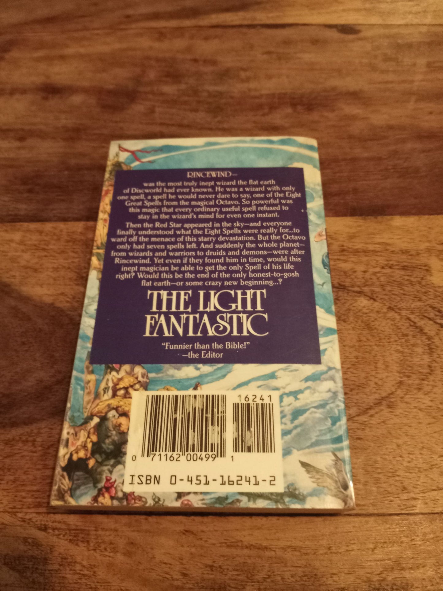 The Light Fantastic A Discworld Novel #2 Terry Pratchett 1986