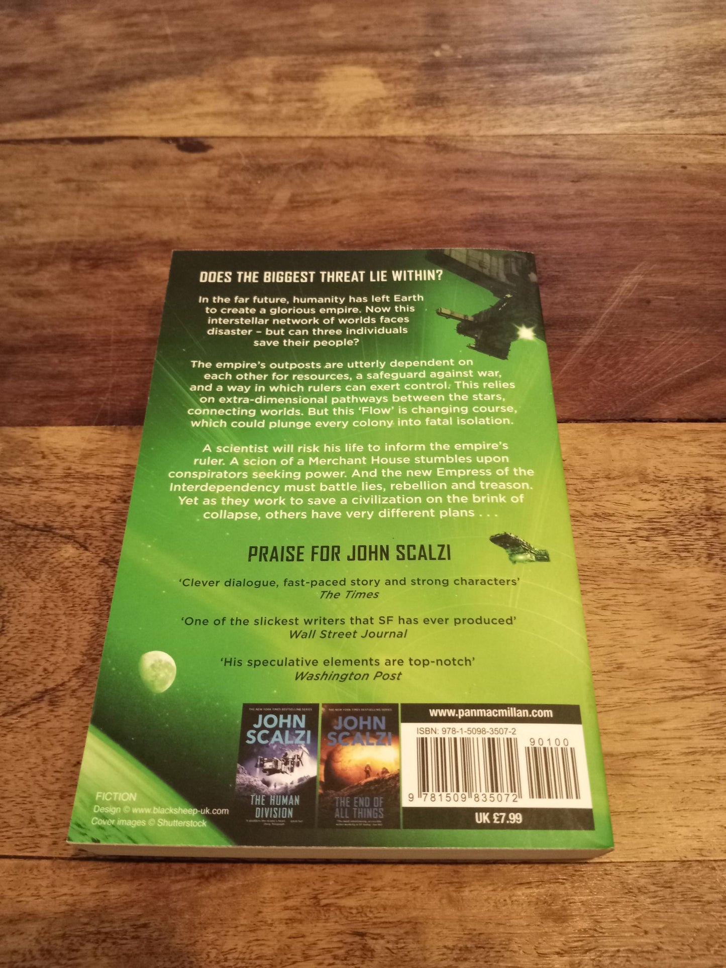 The Collapsing Empire The Interdependency #1 John Scalzi 2017